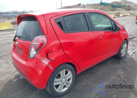 2013 Chevrolet Spark Ls Auto из США, поврежденный, VIN KL8CB6S96DC625389